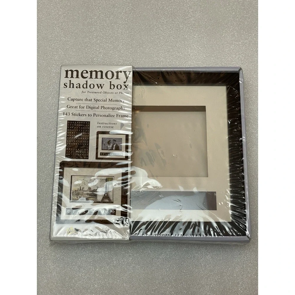 Memory Shadow Black Box 143 Stickers To Personalize Frame‎